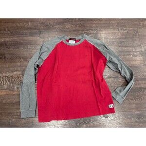 Wolverine FR Fire Resistant Long Sleeve Gray And Red Shirt